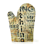 Giving And Tithing Religious Words Print Single Oven Mitt