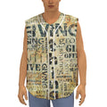 Giving And Tithing Religious Words Print Sleeveless Baseball Jersey