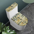 Giving And Tithing Religious Words Print Toilet Lid And Tank Cover Set