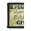 Giving And Tithing Religious Words Print Trifold Wallet
