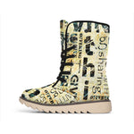 Giving And Tithing Religious Words Print Winter Boots