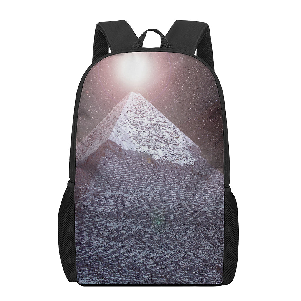 Giza Pyramid Print 17 Inch Backpack