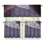 Giza Pyramid Print 3 Piece Kitchen Curtains