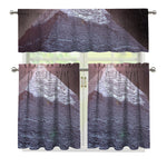 Giza Pyramid Print 3 Piece Kitchen Curtains