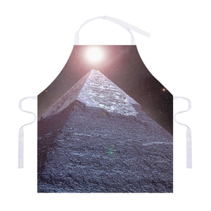 Giza Pyramid Print Adjustable Apron