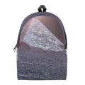 Giza Pyramid Print School Backpack