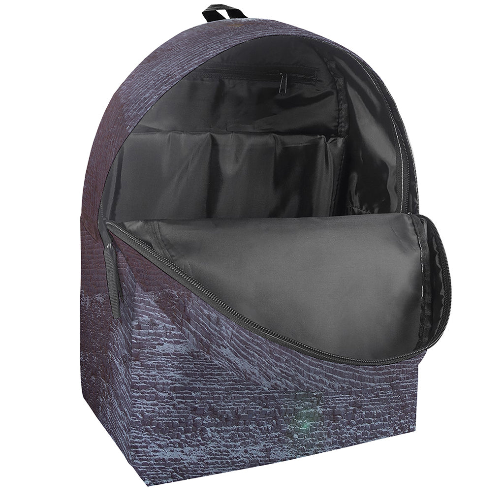 Giza Pyramid Print Backpack