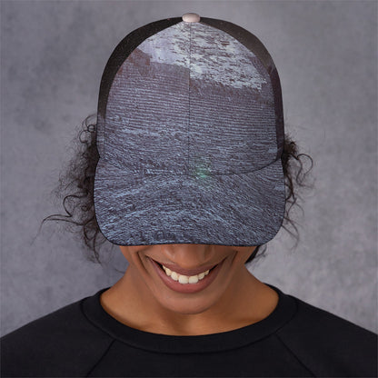 Giza Pyramid Print Baseball Cap