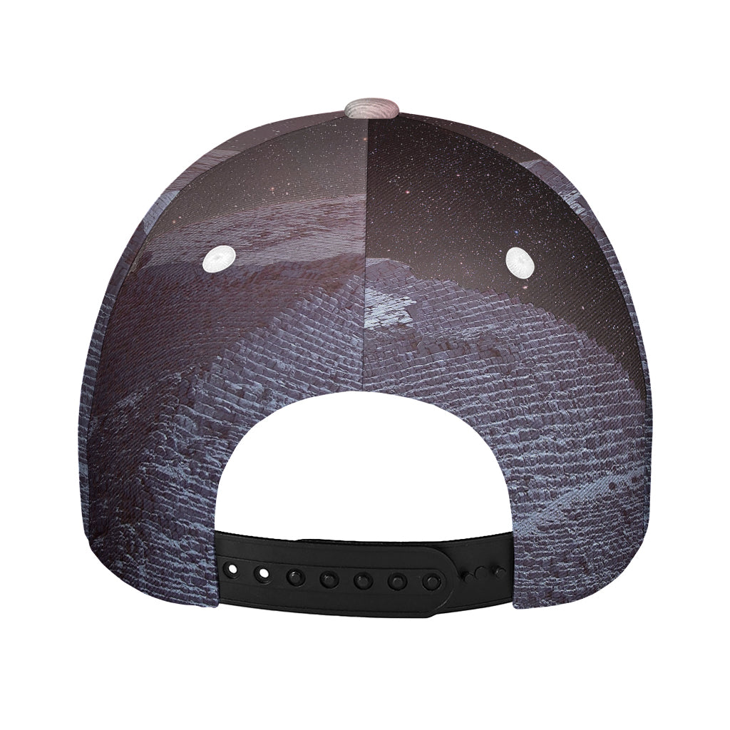Giza Pyramid Print Baseball Cap