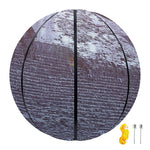 Giza Pyramid Print Basketball