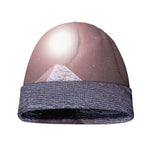 Giza Pyramid Print Beanie