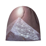 Giza Pyramid Print Beanie