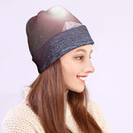 Giza Pyramid Print Beanie