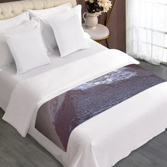 Giza Pyramid Print Bed Runner