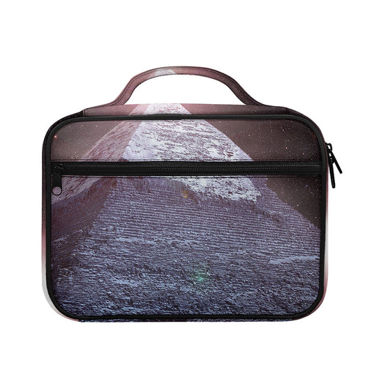 Giza Pyramid Print Briefcase Bible Bag