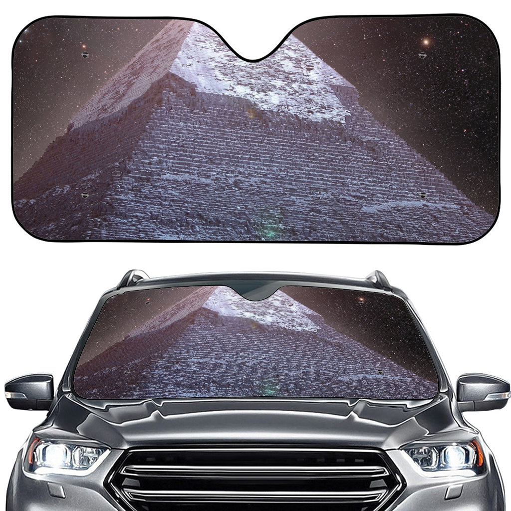 Giza Pyramid Print Car Windshield Sun Shade