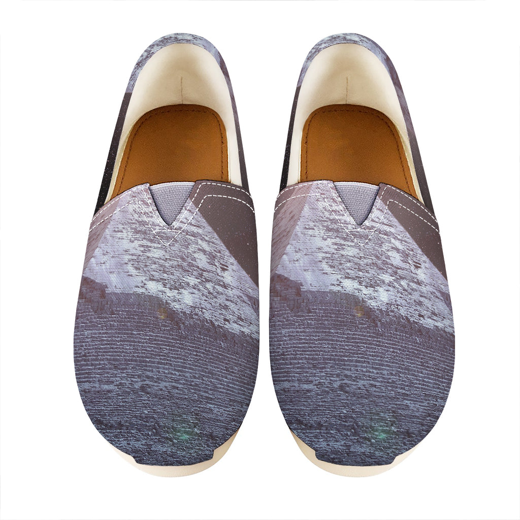 Giza Pyramid Print Casual Shoes