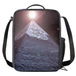 Giza Pyramid Print Crossbody Lunch Bag