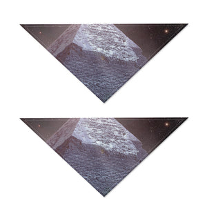 Giza Pyramid Print Dog Bandana