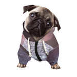 Giza Pyramid Print Dog Zip Up Hoodie