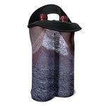 Giza Pyramid Print Double Neoprene Wine Tote