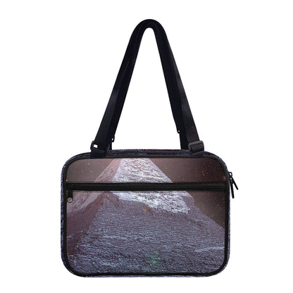 Giza Pyramid Print Double Strap Bible Bag