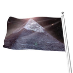 Giza Pyramid Print Flag