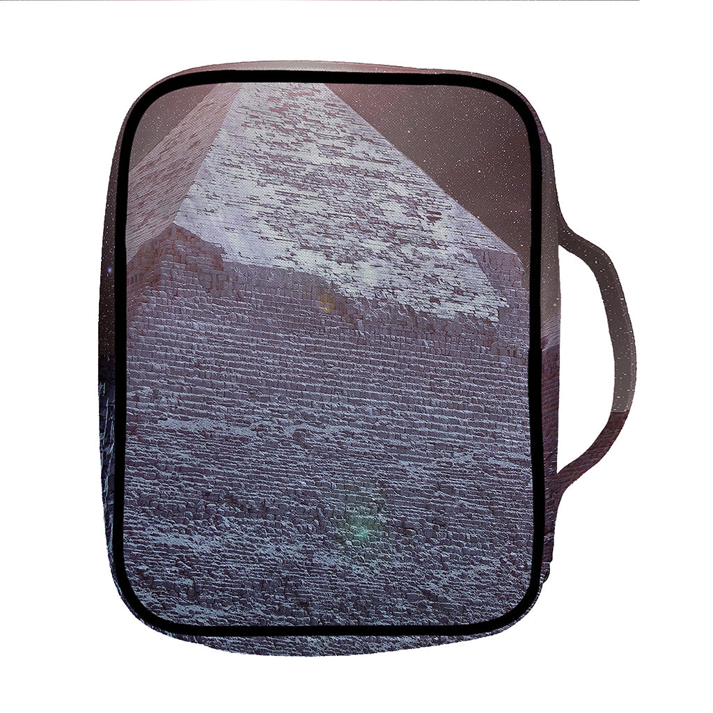 Giza Pyramid Print Front Pocket Bible Bag