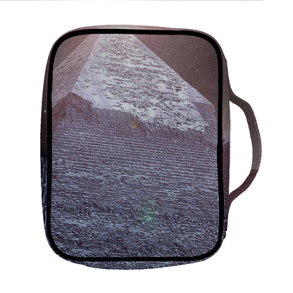 Giza Pyramid Print Front Pocket Bible Bag