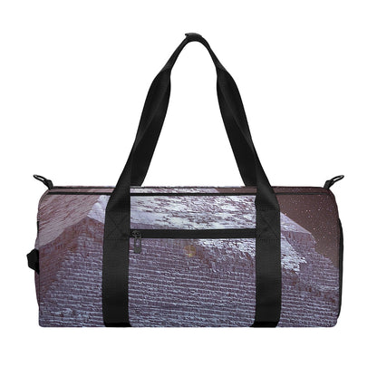 Giza Pyramid Print Gym Bag