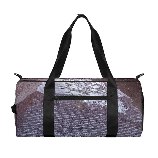 Giza Pyramid Print Gym Bag