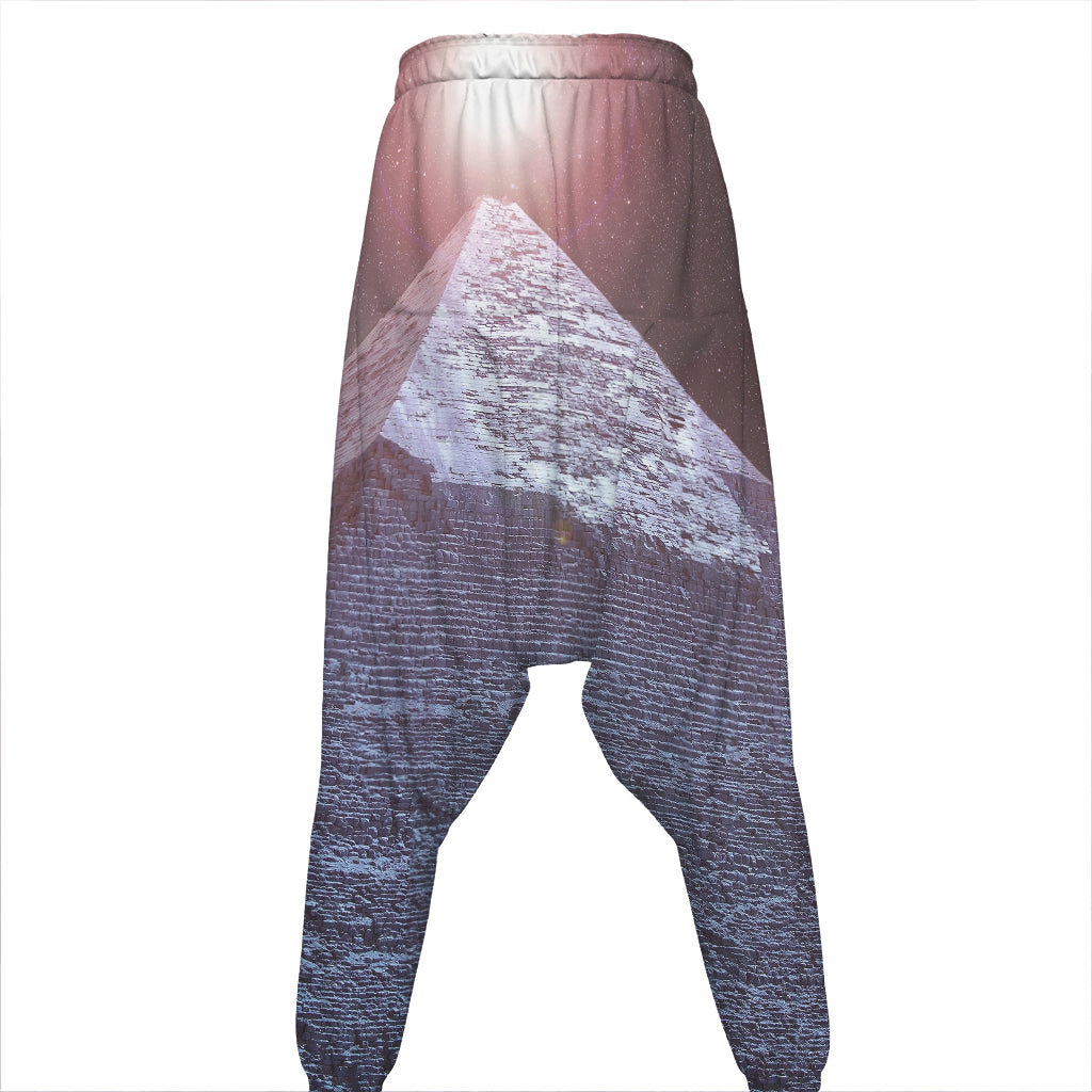 Giza Pyramid Print Hammer Pants