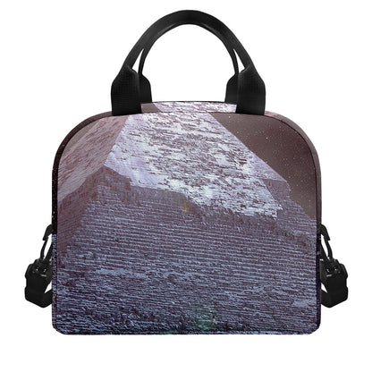 Giza Pyramid Print Insulated Lunch Bag