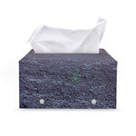 Giza Pyramid Print Leather Tissue Box Cover
