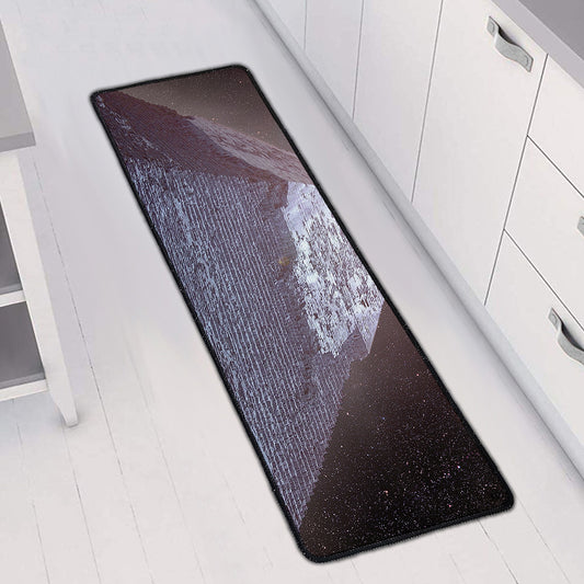 Giza Pyramid Print Long Kitchen Mat