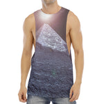 Giza Pyramid Print Men's Muscle Tank Top