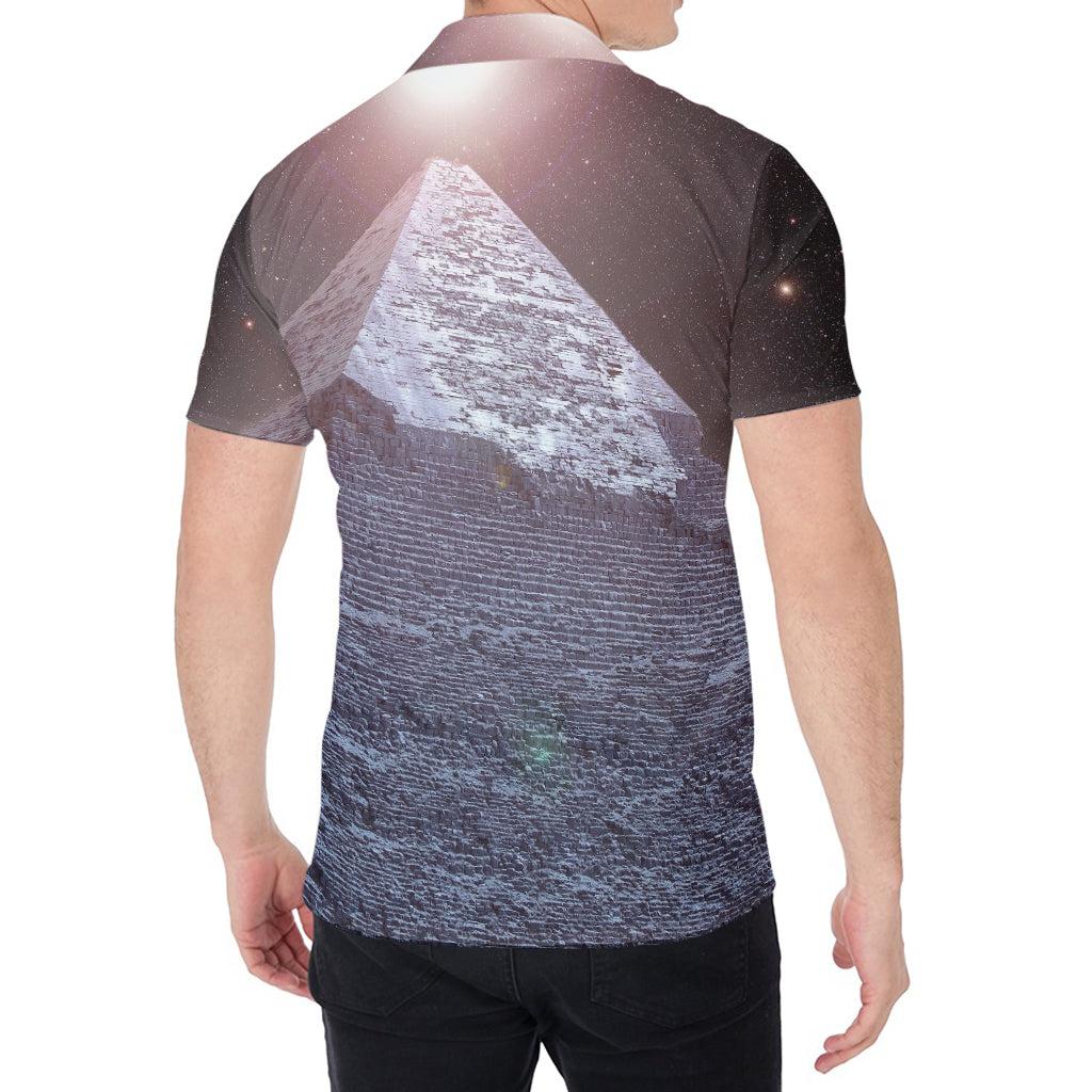 Giza Pyramid Print Men's Shirt