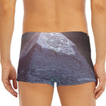 Giza Pyramid Print Men's Short Boxer Briefs