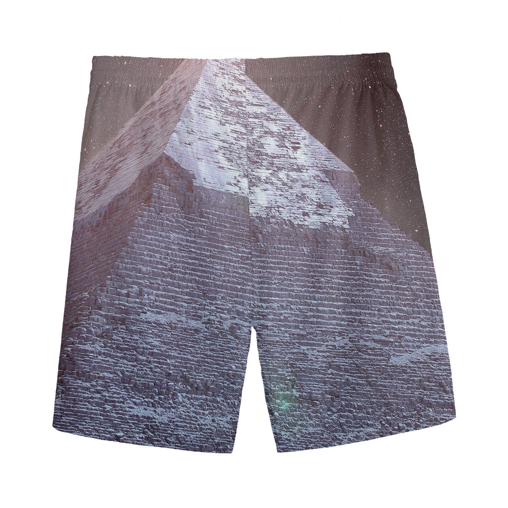 Giza Pyramid Print Men's Sports Shorts