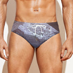 Giza Pyramid Print Men's Swim Briefs