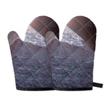 Giza Pyramid Print Oven Mitts