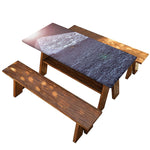 Giza Pyramid Print Picnic Table Cover