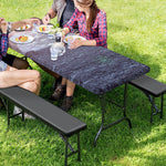Giza Pyramid Print Picnic Table Cover
