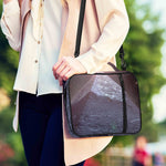 Giza Pyramid Print Shoulder Strap Bible Bag