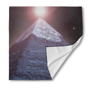 Giza Pyramid Print Silk Bandana