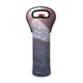 Giza Pyramid Print Single Neoprene Wine Tote