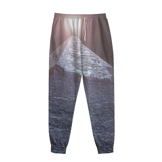Giza Pyramid Print Sweatpants