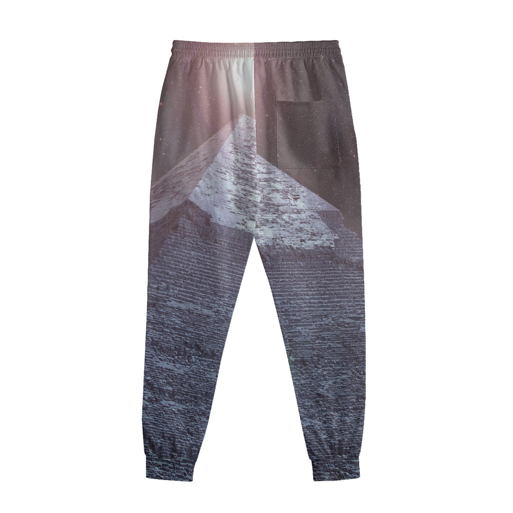 Giza Pyramid Print Sweatpants