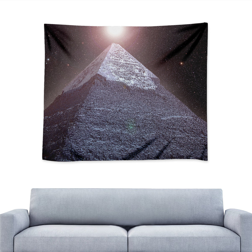 Giza Pyramid Print Tapestry