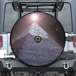 Giza Pyramid Print Tire Cover With Camera Hole